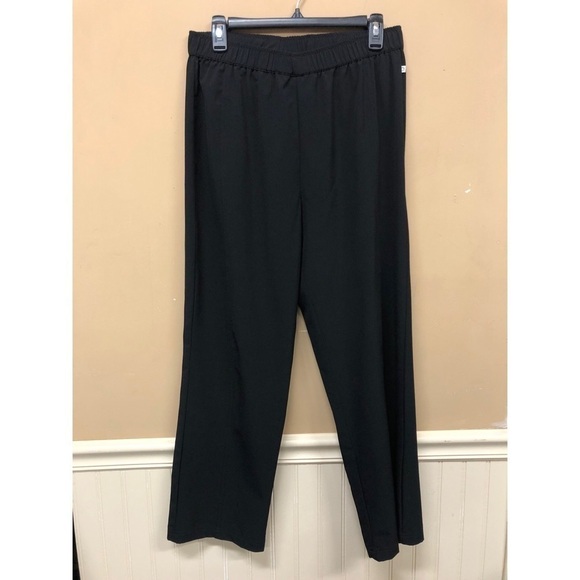 Zenergy By Chico's Size 1 Black Pants Pull On - Picture 1 of 5
